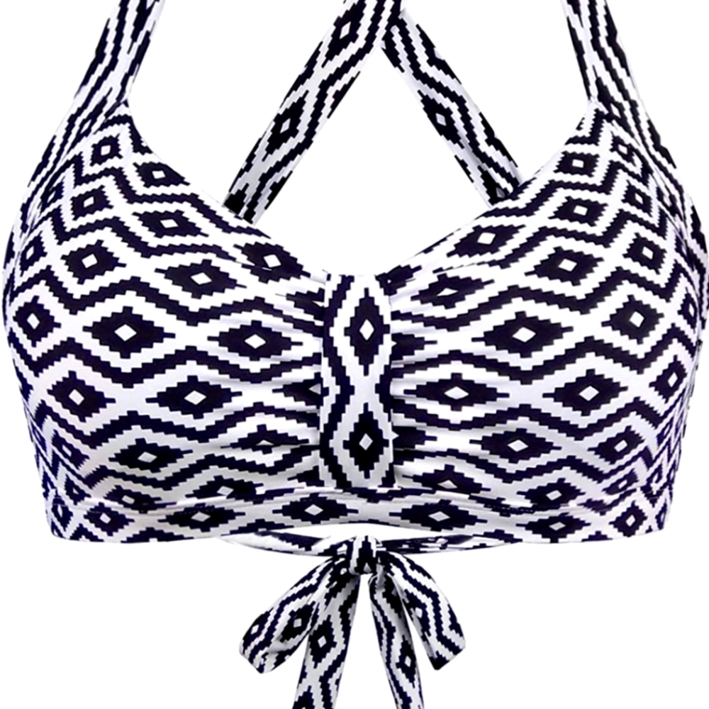 Retro Swim Top
